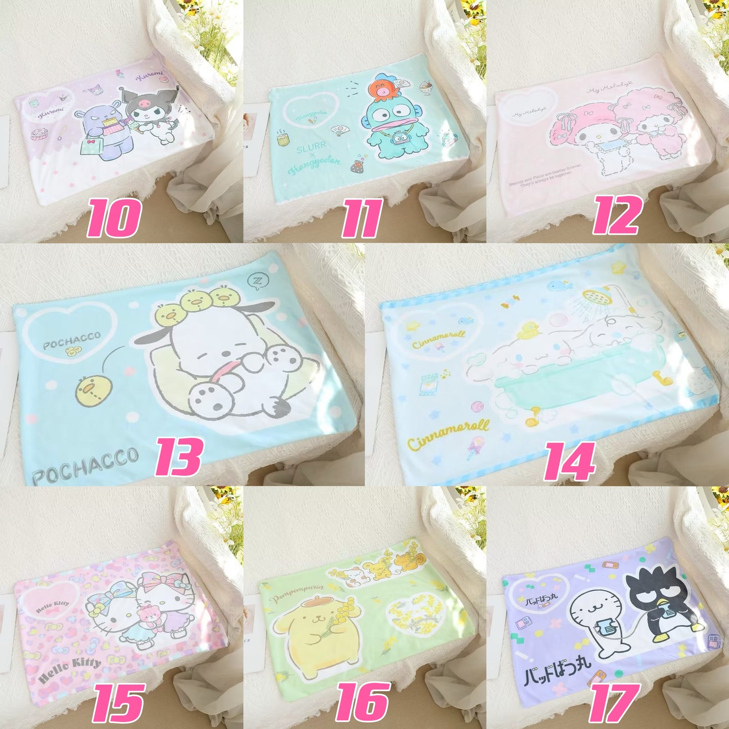 HIGH QUALITY KAWAII PILLOWCASE!!!