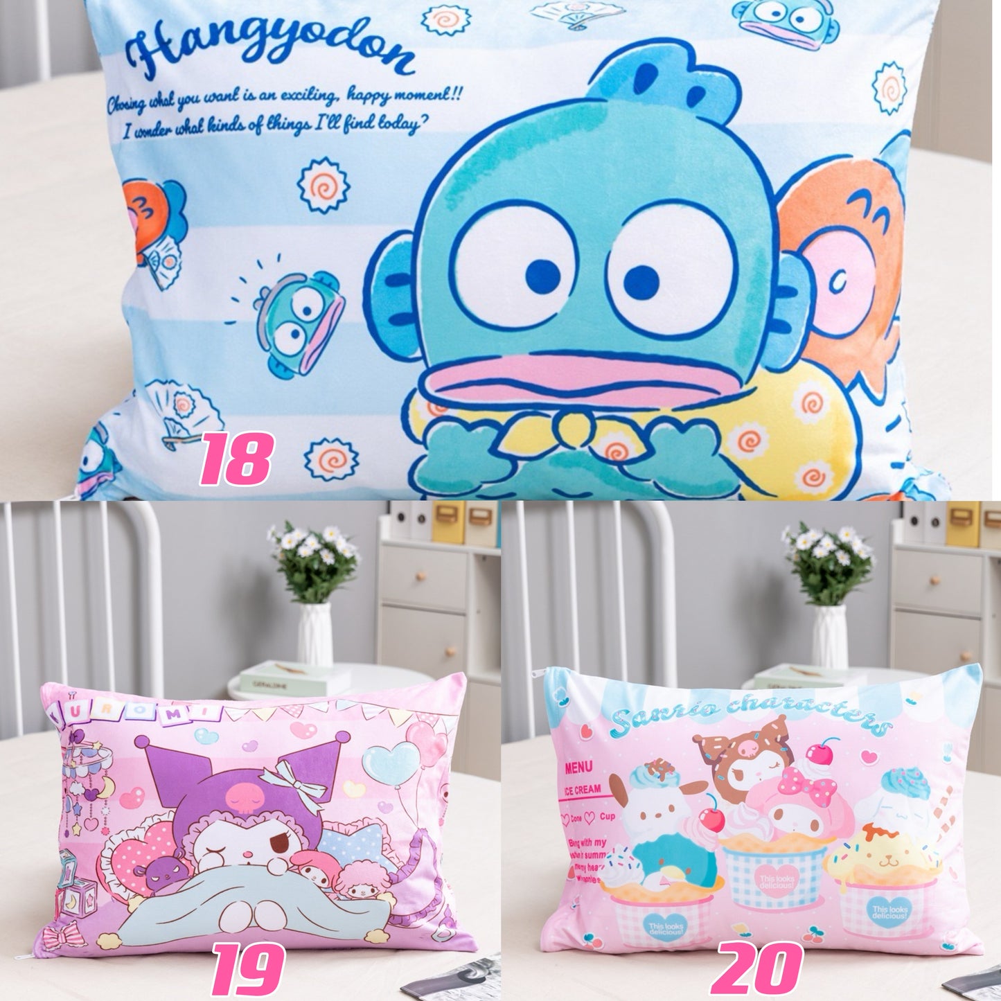 HIGH QUALITY KAWAII PILLOWCASE!!!